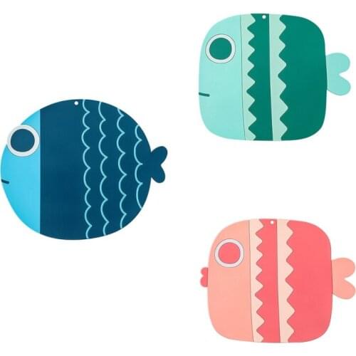 Thickened Cartoon Silicone Insulation Pad for Household Kitchen Heat Resistant Non-Slip Cup Coasters Kitchen Accessories