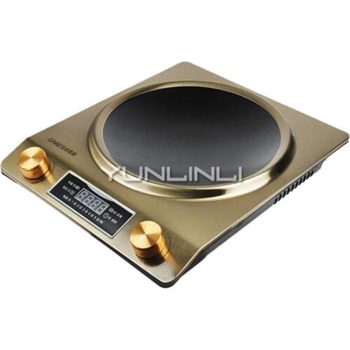 YUNLINLI Household Cookware 3000W High Power Concave Induction Cooker Kitchen Appliance PS-30A