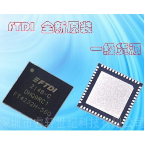 5 PCS/LOTE FT4232H-56Q-TRAY FT4232H-56Q-REEL FT4232H-56Q-T FT4232H-56Q FT4232H FT4232 VQFN-56 100% Brand new and original