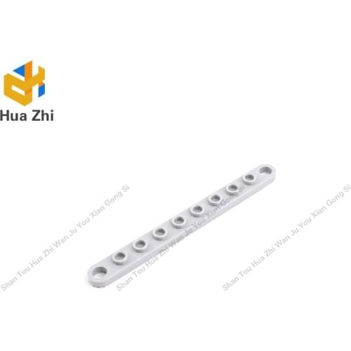 10PCS 4442 Plate 1 x 8 with Toothed EndsBuilding Blocks MOC DIY Education Build Toys Brick