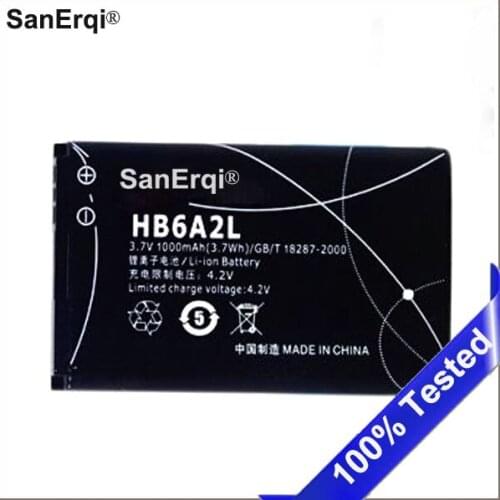 10pcs HB6A2L 1000mAh Battery For Huawei C2856 C2857 C7300 C7260 C7189 Cellphone Bateria Battery