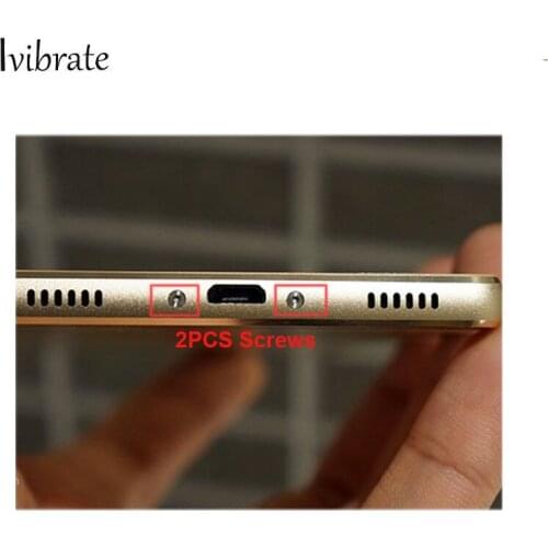 2PCS For Huawei Ascend P8 m100-ul00 Grace GRA-UL00 Buttom Dock Screws Housing Screw nail tack For Huawei Ascend P 8