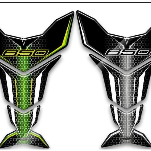 2021 Protector Tank Pad Stickers Decal Kit Knee Emblem Badge Logo Fairing Protection For Kawasaki Ninja 650 Z Z650 VERSYS 2020