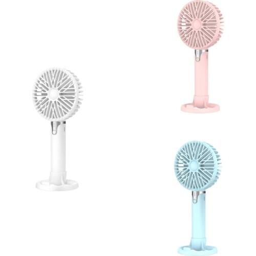 3-Speed Adjustable Portable Handheld Mini Fan USB Charging Office Desktop Silent Mini Fan