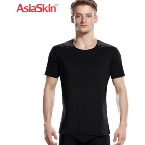 AsiaSkin Men's Plain T-shirts