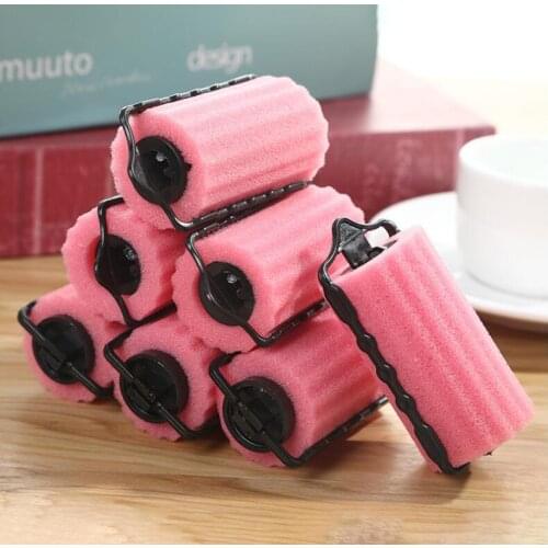 Hair curler cute Rollers Curler Soft Sponge Foam Balls Curling Rollers Hair Care Lovely DIY Curling Tools