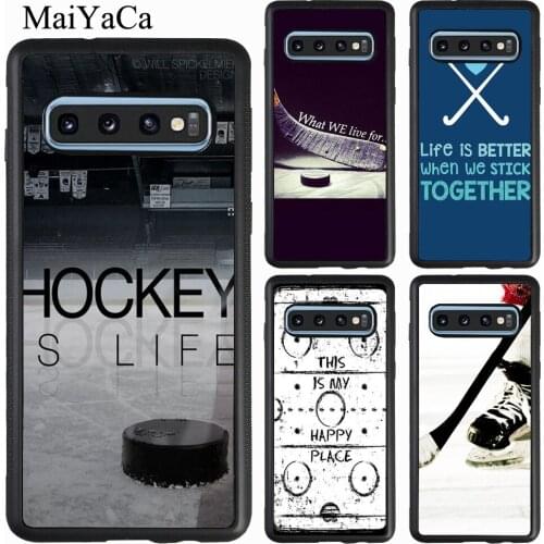 Hockey Is Life Case For Samsung Galaxy S20 Plus S10 S9 Note 20 Ultra A51 A71 A31 A21S A20e A40 A50 A70 M31