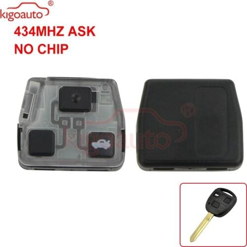 Denso( not Valeo) Kigoauto Remote sender 3 button 434Mhz for Toyota Land Cruiser FJ Cruiser