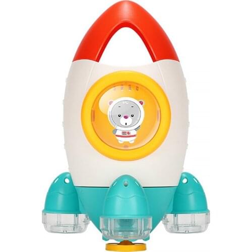 Kids Bath Toys Water Spray Tool Floating Shower Rocket Early Educational Toys Bathroom Children Spray Tool