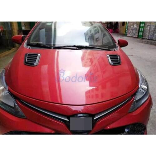 For BMW X6 X3 G01 X4 G02 X5 G05 1 2 5 series Carbon Fiber Color Car Hood Air Vent Cover Door Bumper Guard Plate Auto Accessories