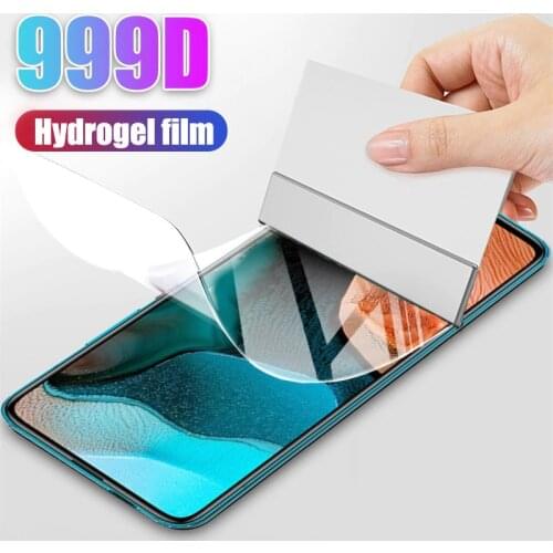 Hydrogel Film For Xiaomi Redmi Note 9 Pro Max 9S Screen Protector Redmi Note 10 10S 8 7 K30 Pro 9A 9C Protective Film