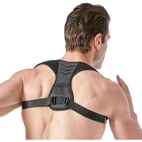 Unisex Posture Corrector Belt Adjustable Clavicle Spine Back Shoulder Lumbar Men Women Posture Correction