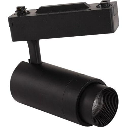 LukLoy 15-60° Beam Angle Adjustable Track Spotlight Shopping Mall Decoration Rail Spot Light High Brightness Commercial Use Lamp