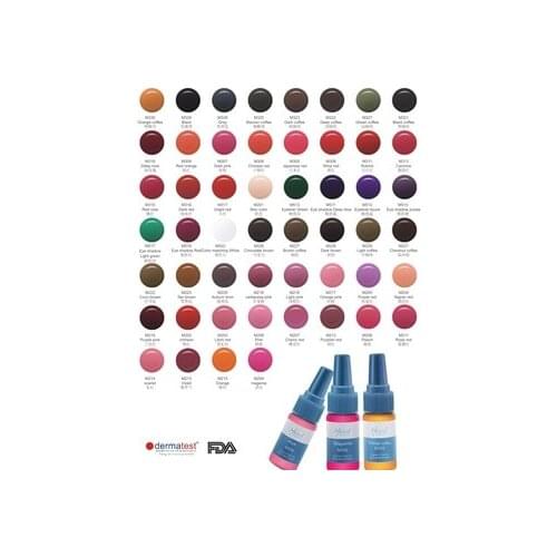 Goochie Mastor Permanent Makeup Micro Pigment Tattoo Ink For Eyebrow Eyeliner Lip