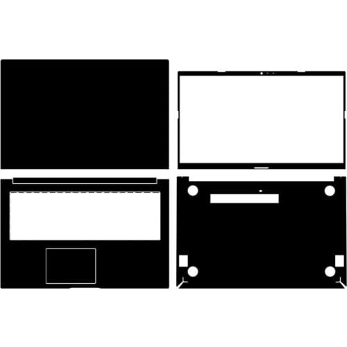 KH Laptop Sticker Skin Decals Cover Protector Guard for ASUS VivoBook 15X V5050E