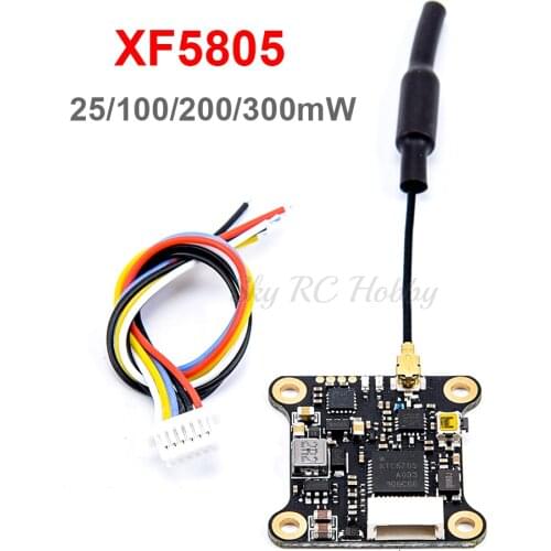 Upgrated MINI XF5805 5.8Ghz FPV Transmitter 25mW 100mW 200mW 300mW 37CH 2KM with IPEX Connector Support Smart Audio Pitmode FPV