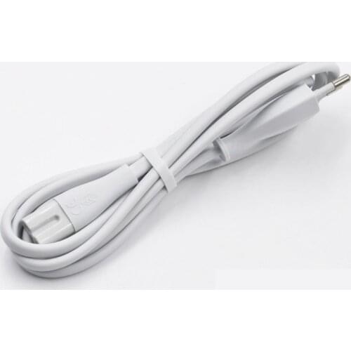 Xiaomi Mijia Air Purifier Sweeper Robot AC Input European Standard Power Cord 8 Suffix 2 Holes White