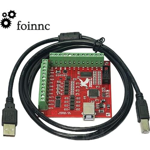 Breakout board CNC USB MACH3 100Khz 4 axis interface driver motion controller driver board