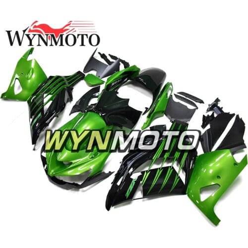 Full Green Black Fairings For Kawasaki ZX-14R 2012 2013 2014 2015 Year ABS Injection Plastics Body Kits Cover Cowlings Hulls