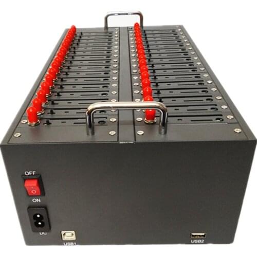 3G WCDMA 32 Port sim box sms pool usb gsm modem pool bulk sms modem pool 850/1900MHZ support imei change workable in USA/Canada