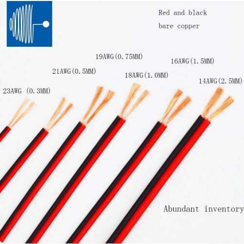 TRIUMPHCABLE 10M RVB 0.5mm 0.75mm 1.0mm 1.5mm 2.5mm 2C connection cable for photovoltaic solar energy Environmental protection