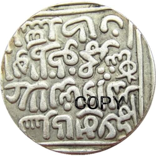 IN(06) Indian Ancient Silver Plated Copy Coins