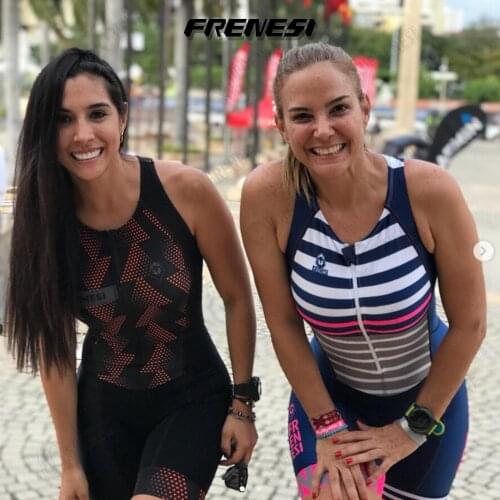 Frenesi Bike Clothing Women Sleeveless Cycling Clothing Jumpsuit Colombia Downhill Suit Triathlon Sports Skinsuit Ciclismo Mujer