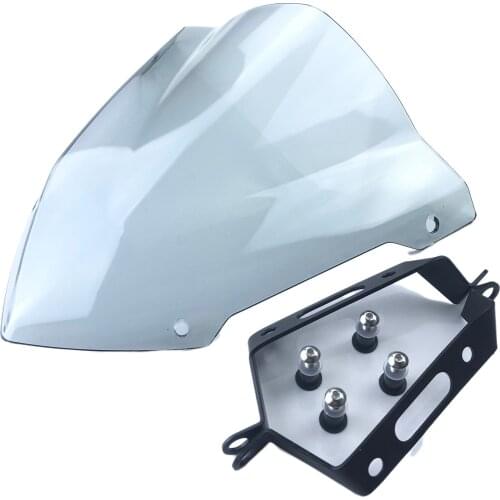 For YAMAHA MT07 FZ07 2018 2019 2020 Motorcycle Sports Windshield Wind Screen Wind Deflectors FZ-07 MT-07