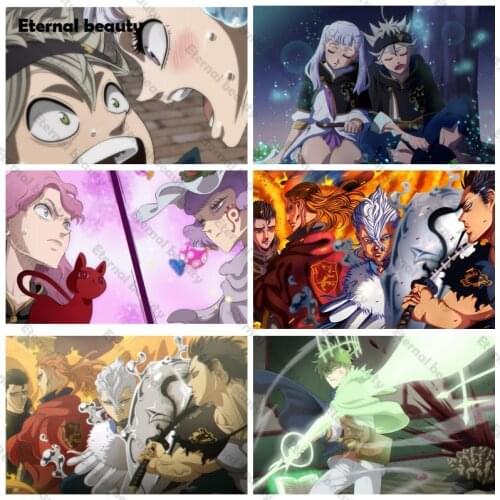 Japanese Cartoon Diamond Painting 5D Diy Cross Stitch Wall Pictures Artwork Handmade Full Drill Embroidery for Home Decoration