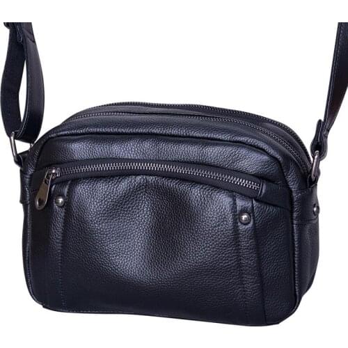 Female Tote Messenger Bag Genuine Leather Women Shoulder Bag Fashion Small Crossbody Bags for women Luxury Handbags and Purse