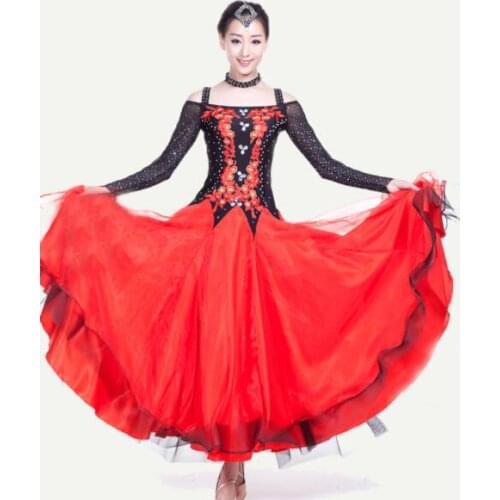 Ballroom waltz dresses womens ballroom dance dresses ballroom competition dresses
