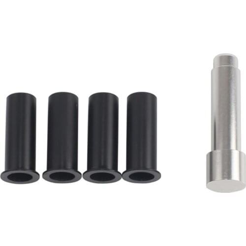 1 Set Door Hinge Pin Liners Bushings Kit for 2007-2018 Jeep CJ Wrangler YJ, CJ 7 CJ5-Black Delrin 2 Doors Hinge Bushing Replaces