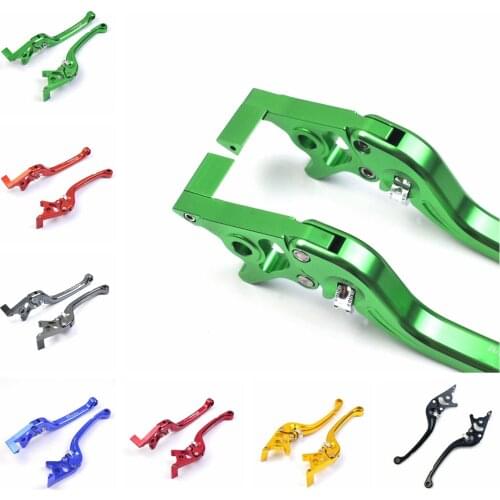 1 Pair CNC Aluminum Alloy Motorcycle Double Disc Brake Lever Scooter Bike Modification Lever for Yamaha Honda Universal
