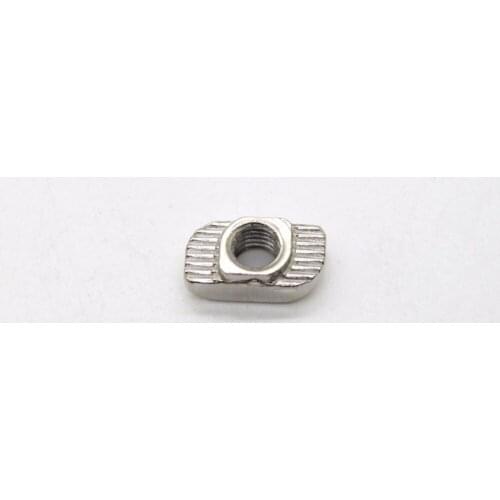 100pcs/lot M5 Hammer Nut Aluminum Connector T Fastener Sliding Nut Nickel Plated Carbon Steel for 2020 Aluminum Profil CPC107