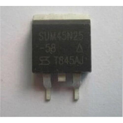 50PCS SUM45N25-58 SUM45N25 45N25 NEW