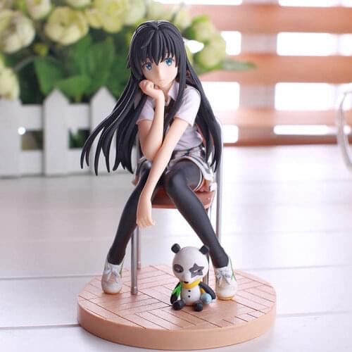 Yukino Yukinoshita Action Figure Toy Model My Youth Love Story Figures Anime PVC Collection Toys My Teen Romantic Comedy SNAFU