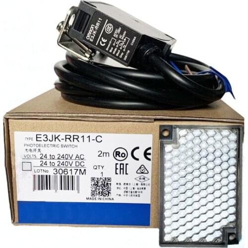OMR E3JK-RR11-C E3JK-RR12-C Photoelectric Switch Sensor Retro-reflective Type