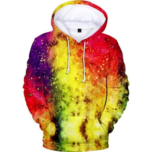 Aikooki Color Smoke 3D Hoodies Men/Women Fashion Sweatshirts Iridescent Cloud Photography Hip Hop Streetwear Boys/girls Hoodie