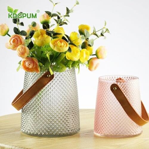 Jarrones De Vidrio Nórdicos, Plantas Hidropónicas, Recipientes De Vidrio Para Jarrones, Macetas, Decoraciones, Regalos De Arte