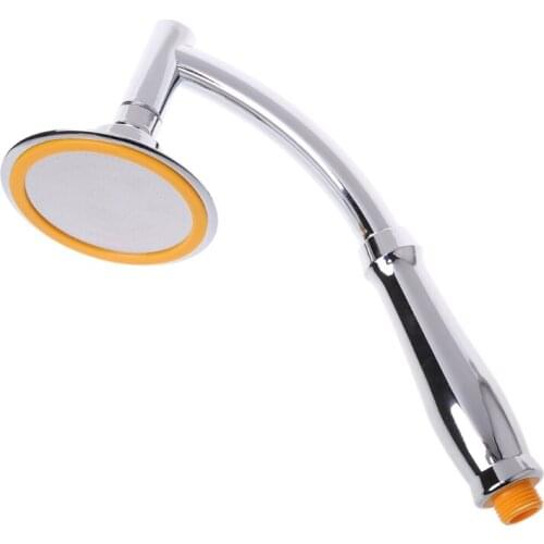 YYSD 4/6 inch Bathroom Rainfall Ionic Nano Shower Head Round Ultra-thin 360° Swivel