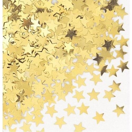 Partini Choose Transparent Balloon Inside Yellow Star Table Decorations party material