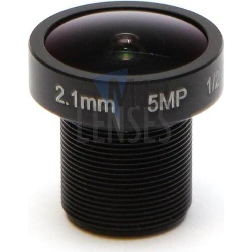 PT-02120CW-5MP 2.1mm, F2.0 5MP CCTV Lens
