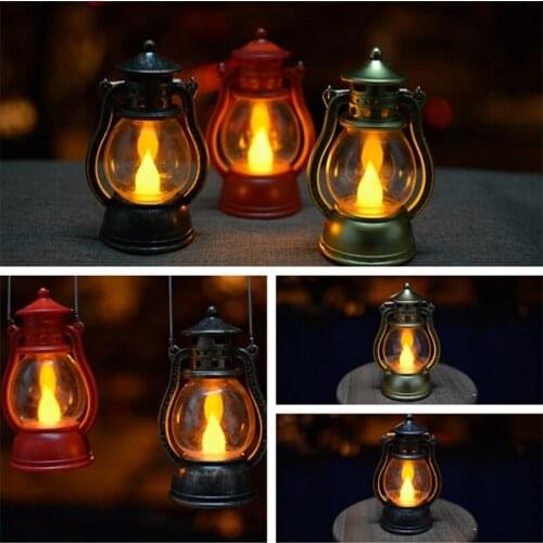 Newborn photography creative European and American style retro small black pony lamp four-color lighting photography props