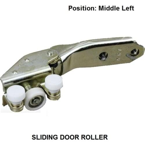 FOR VW MULTIVAN T4 1990-2004 MIDDLE LEFT MODELS SLIDING DOOR ROLLER GUIDE NEW