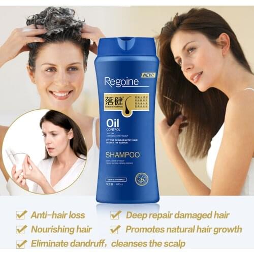 Anti Hair Loss Shampoo Promotes Hair Growth Oil Control Deep Cleansing Nourishing Scalp and Hair Root Shampoo 400ml