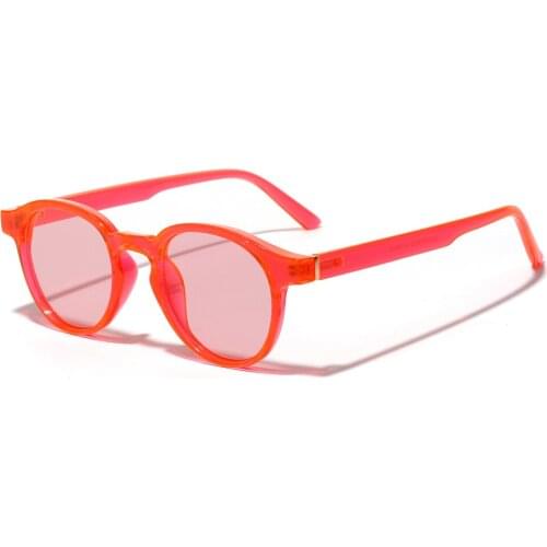 Veshion Retro Candy Color Sunglasses for Women 2021 Yellow Blue Colorful Sun Glasses Female Gift Party Decoration