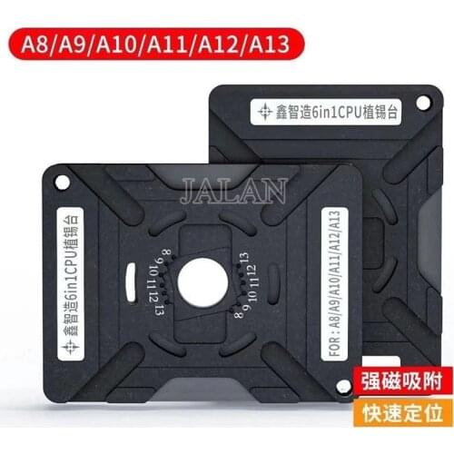 Phone CPU A8 A9 A10 A11 A12 A13 IC Chip BGA Reballing Station For Motherboard CPU Plant Tin Repair Tool Kit
