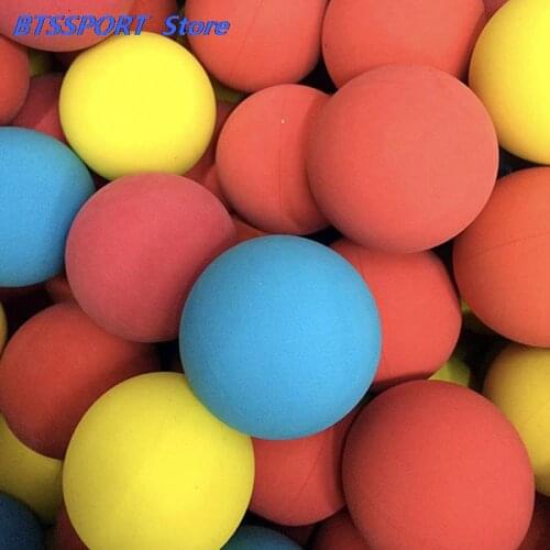 1.5cm Tennis Racket Squash Low Speed Rubber Hollow Ball Training Competition Ball Thickness 5mm High Elasticity