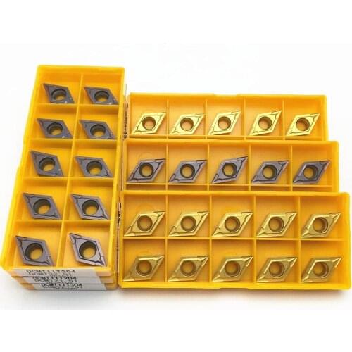 DCMT070204 DCMT11T304 DCMT11T308 carbide inserts internal turning tools turning tools CNC tools metal turning inserts