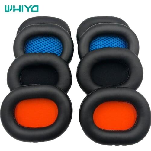 Whiyo 1 Pair of Sleeve Ear Pads Cushion Cover Earpads Replacement Cups Pillow for Denon AH-D301 AH D301 Headphones
